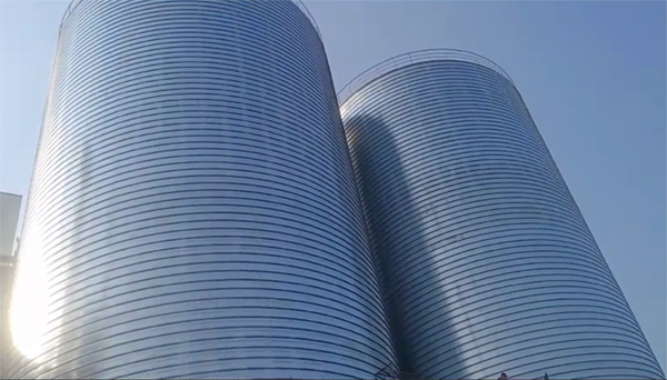 普定2座混凝土高架卷板仓