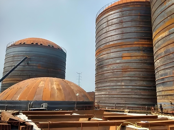 普定焦粉钢板仓